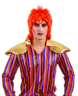 Ginger Glam Rock Wig