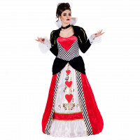 Womens Long Fairytale Queen Dress Costume