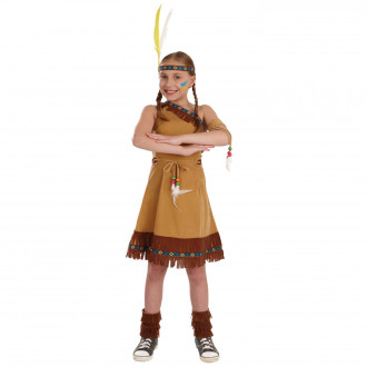 Kids Native American Indian Dress Costume