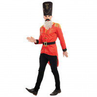 Mens Festive Toy Soldier Costume