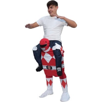 Red Power Ranger Piggyback Costume