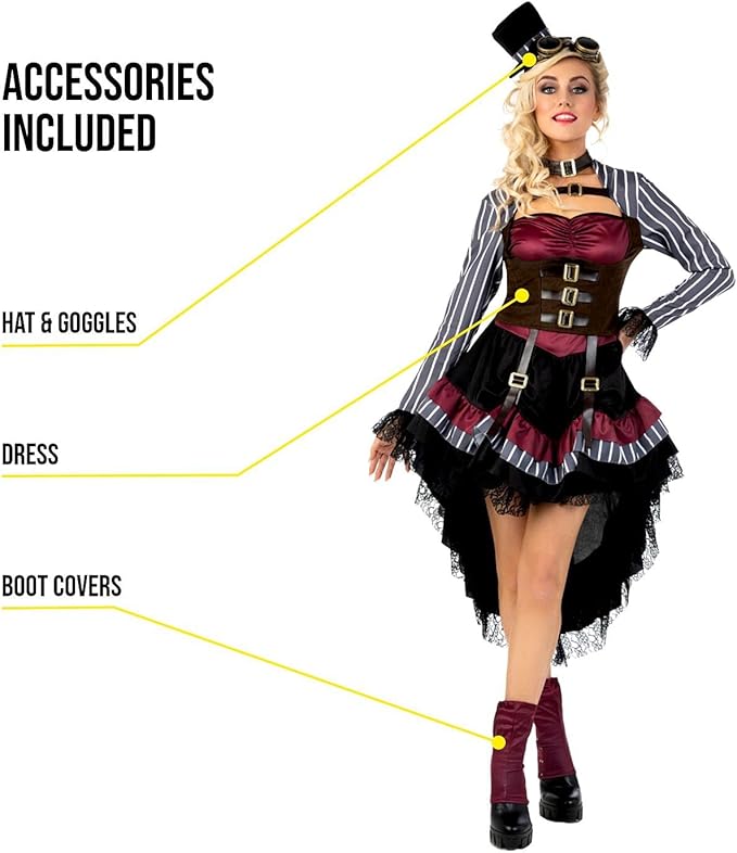 Womens Steampunk Costume Womens Steampunk Costume