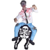 Skeleton Costume Piggyback