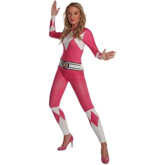 Womens Pink Power Ranger Morphsuit