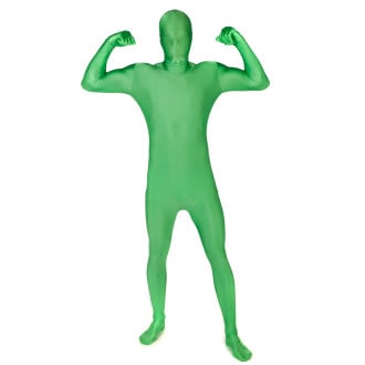 Mens Green Morphsuit Costume