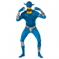 Jaw Dropper Orc Morphsuit - Blue