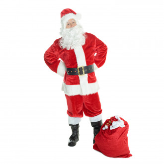 Mens Deluxe Santa Costume