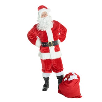 Santa Claus Costume Deluxe Mens