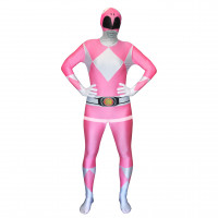 Pink Power Rangers Morphsuit