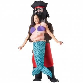 Pirate Mermaid Pick Me Up Inflatable Costume