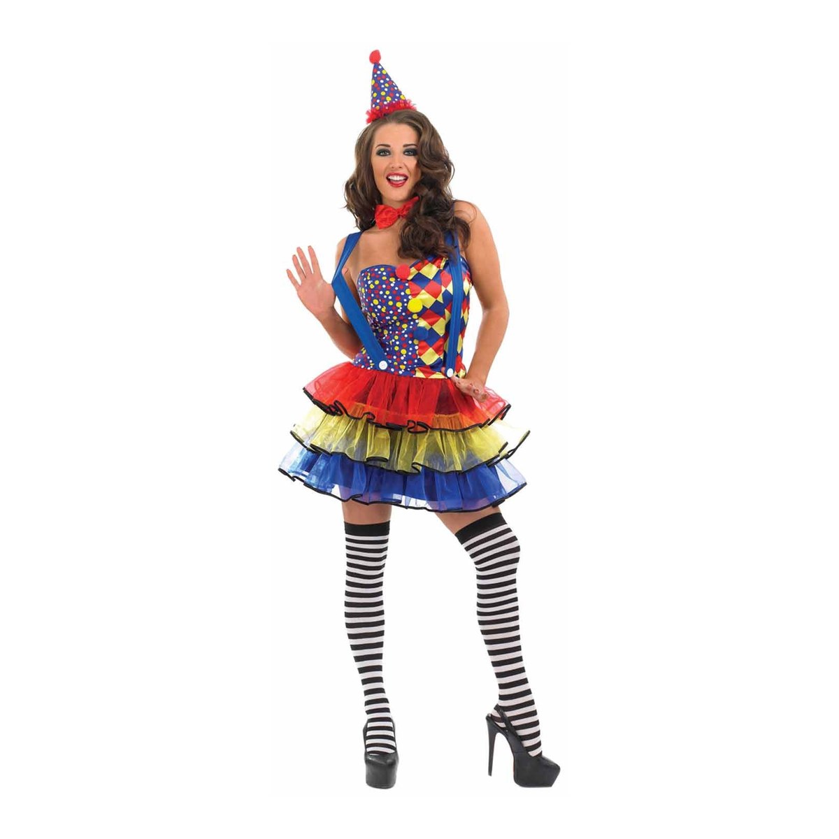 Women's Sexy Clown Costume