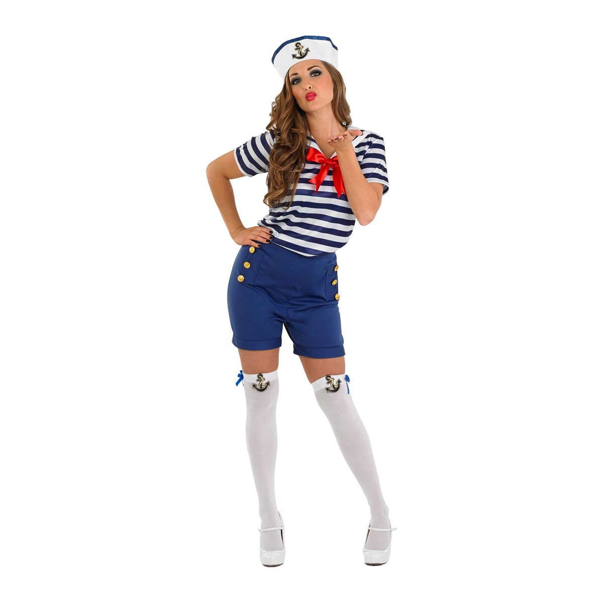 Women's Sailor Shorts Costume