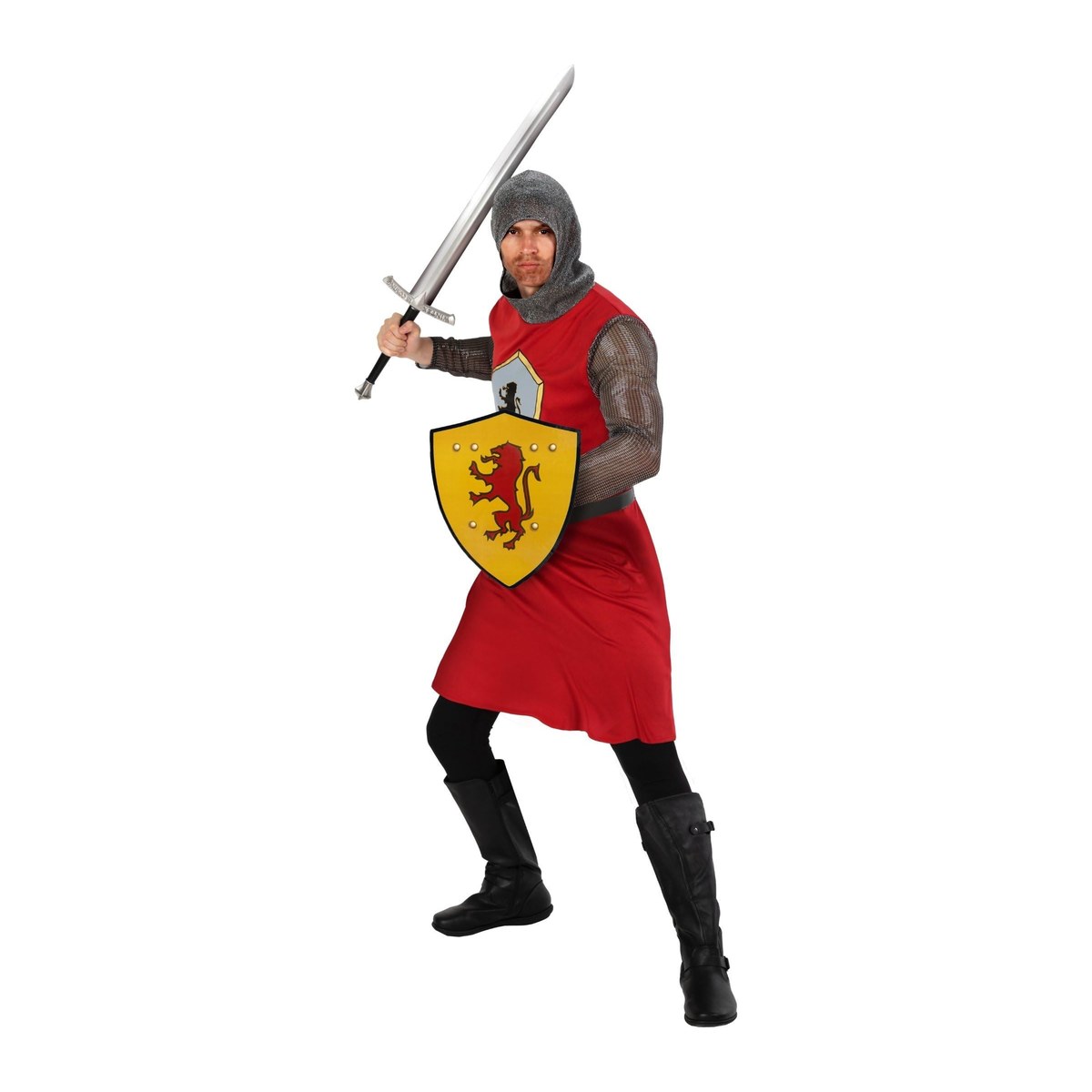 Men's Red Knight Costume