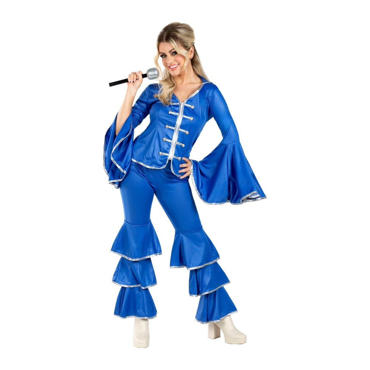 Women's Blue Dancing Queen Costume