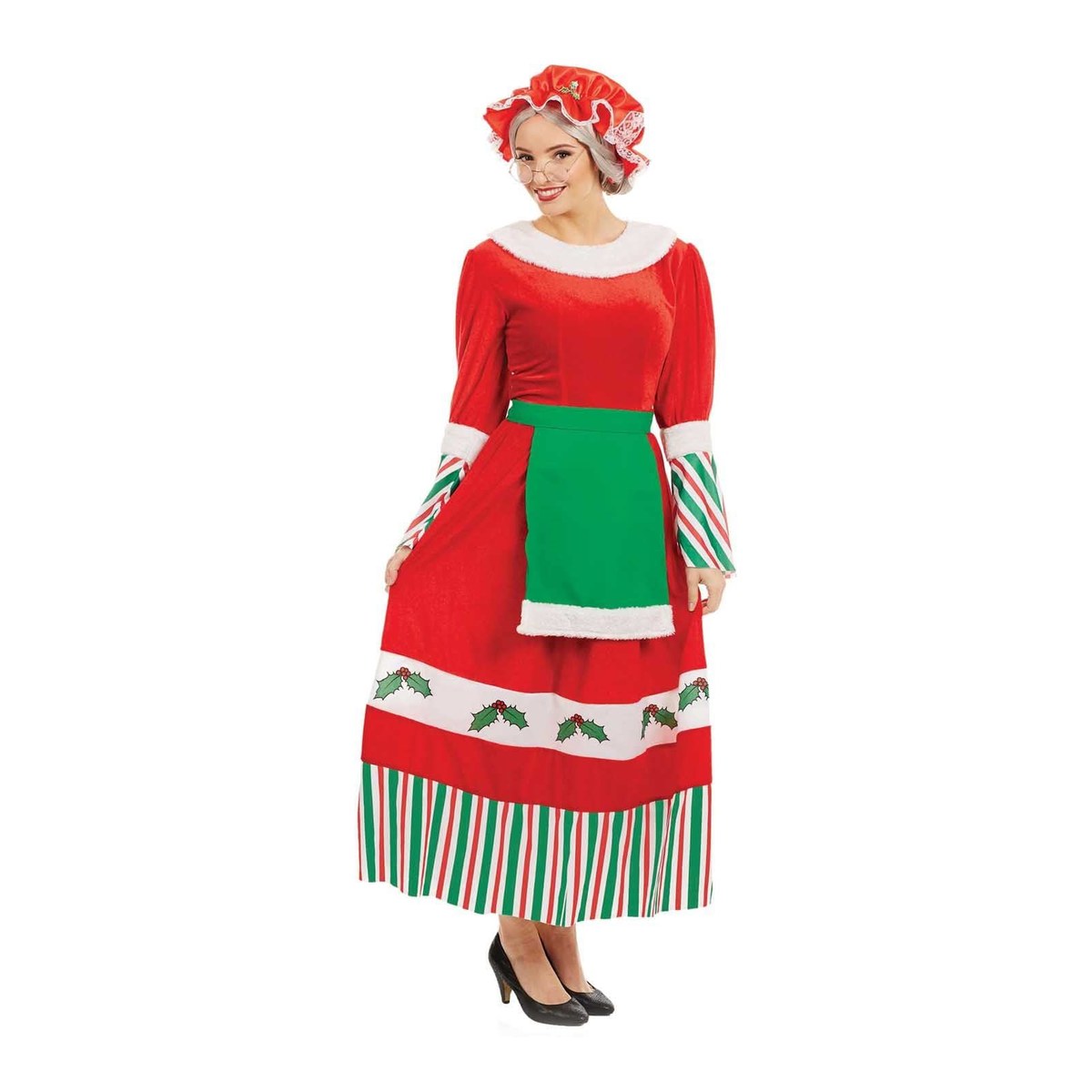 Women's Traditional Mrs Claus Costume