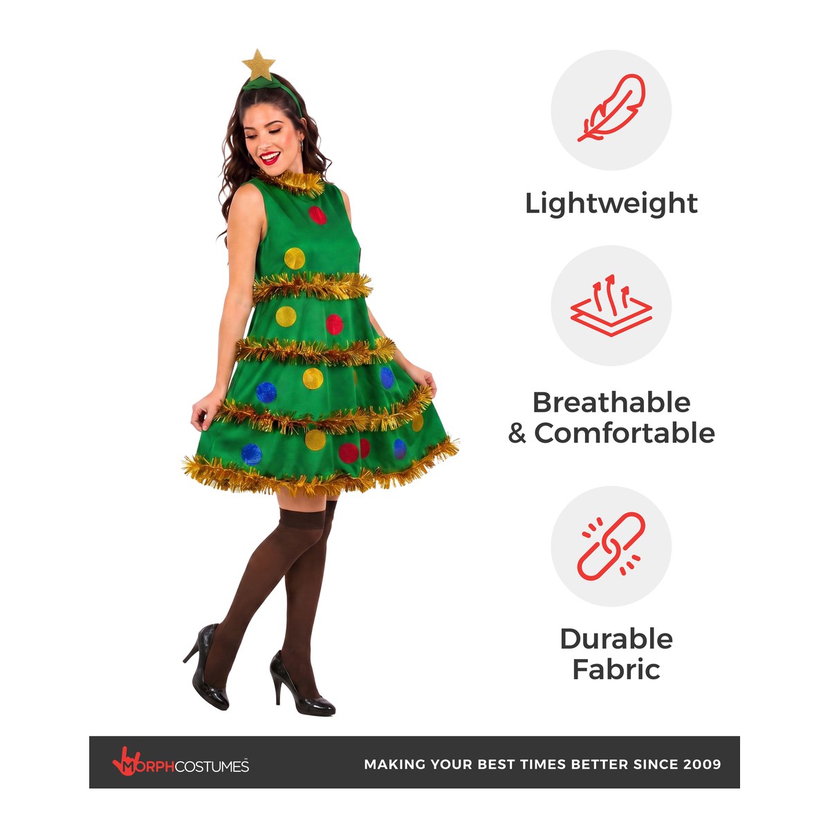 Women's Christmas Tree Costume