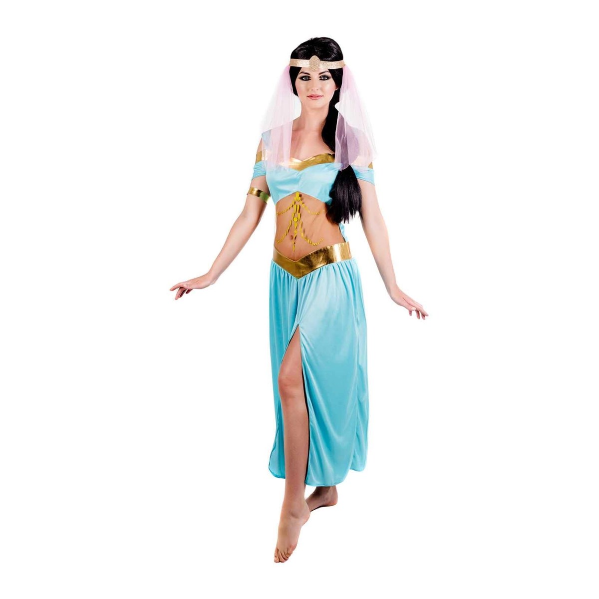 Womens Arabian Belly Dancer Princess Costume