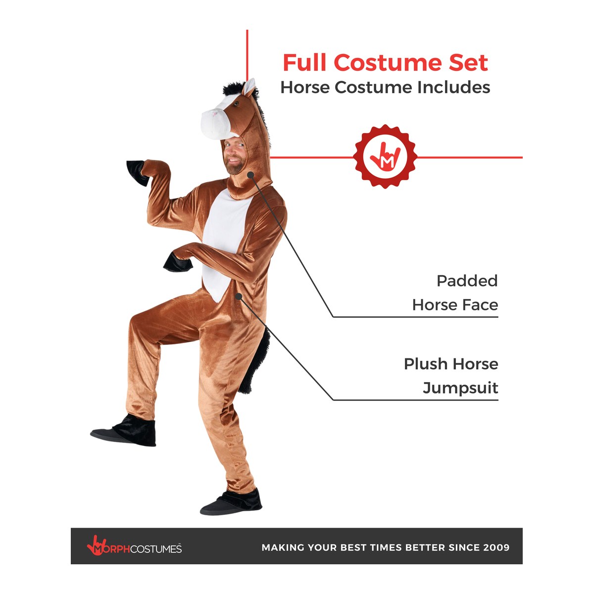 Horse Costume Adult | MorphCostumes