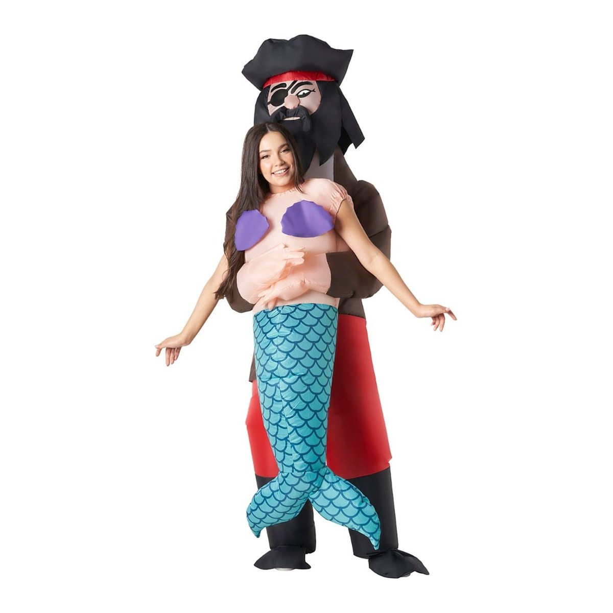 Pirate Mermaid Pick Me Up Inflatable Costume