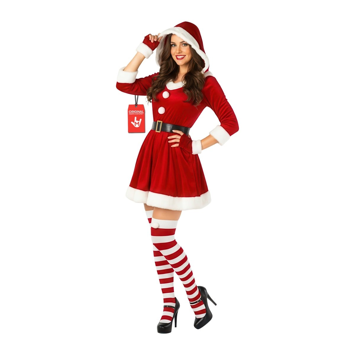 santa claus dress for ladies Morph Mrs Costume Women female santa outfit
