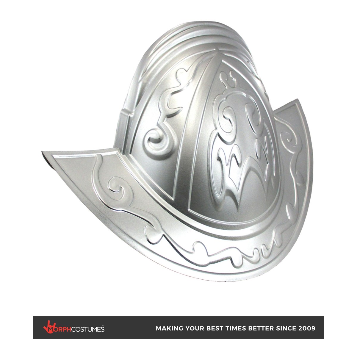 Deluxe Silver Conquistador Helmet | MorphCostumes