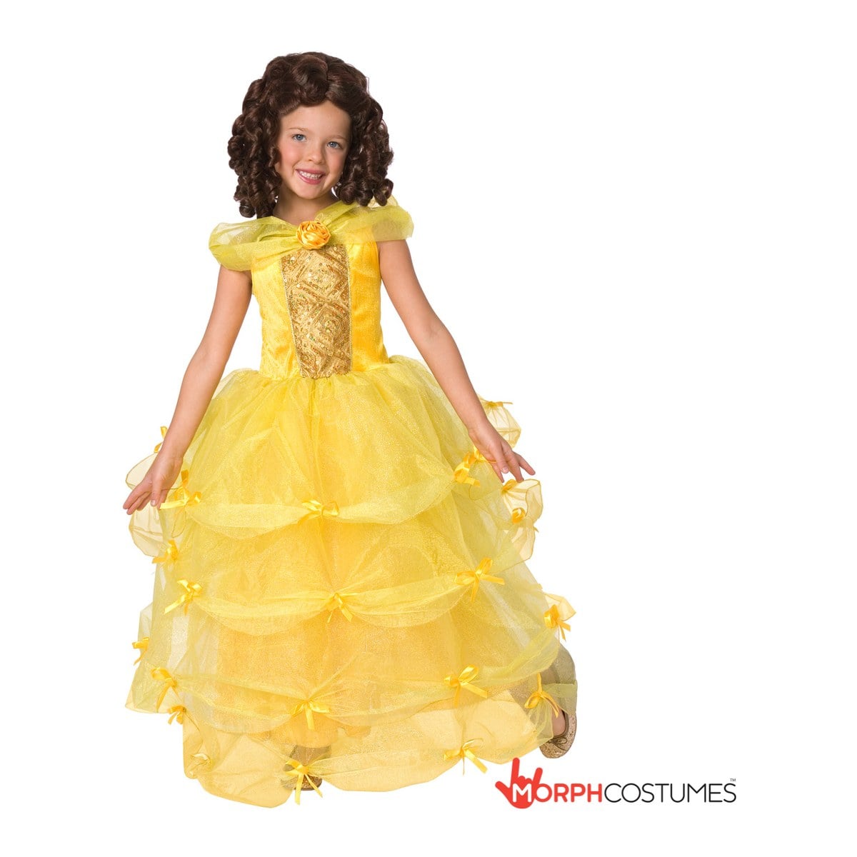 Kids Storybook Deluxe Princess Costume - Yellow