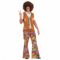 Mens 60s Psychedelic Flares