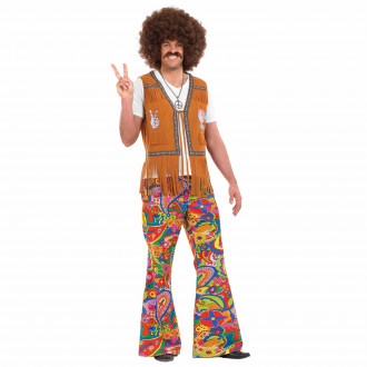 Mens 60s Psychedelic Flares