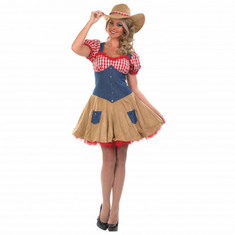Womens Cowgirl Costume (New)
