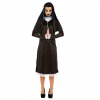 Womens Gothic Nun Costume