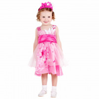 Kids Pink Princess Dress Costume