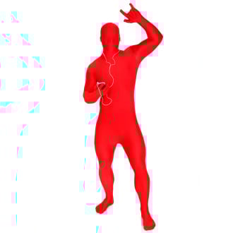 Mens Red Morphsuit Costume