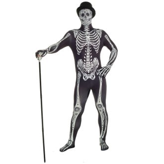 Skeleton Costume Day of the Dead Morphsuit