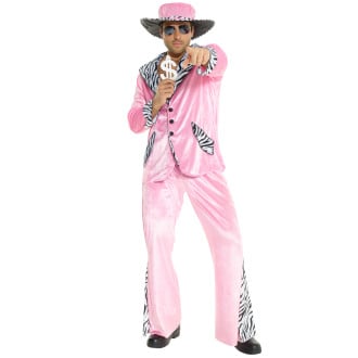 Pimp Daddy Costume Pink