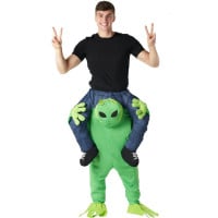 Alien Costume Piggyback