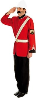 Mens Redcoat Soldier Costume
