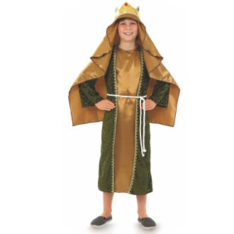 Kids Nativity Gold Wise Man Costume
