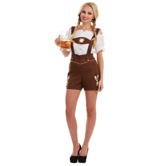 Womens Oktoberfest Lederhosen Costume