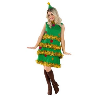 Womens Christmas Tree Costume