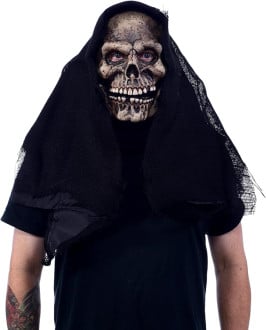 Grim Reaper Skull Latex Mask