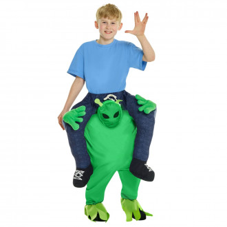 Kids Alien Piggyback Costume