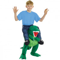 Kids T-Rex Piggyback Costume