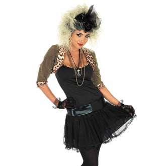 Womens 80s Pop Star Costume