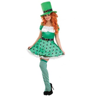 Womens Sexy Leprechaun Costume