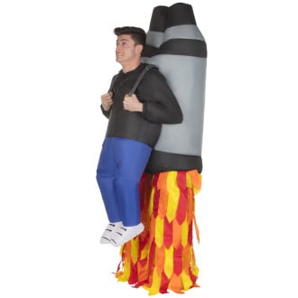 Mens Jet Pack Inflatable Costume