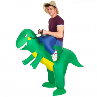 T-Rex Ride On Inflatable Costume