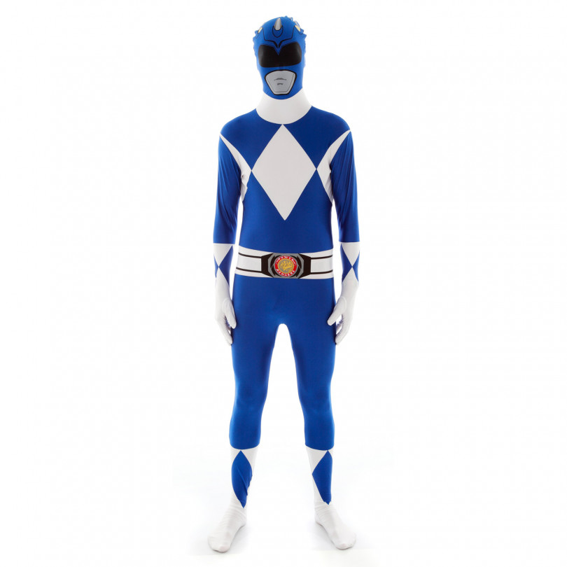Blue Power Rangers Morphsuit