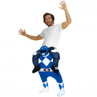 Blue Power Ranger Piggyback Costume