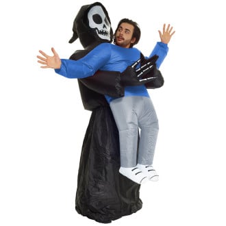 Grim Reaper Costume Inflatable Pick Me Up