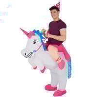 Unicorn Ride On Inflatable Costume